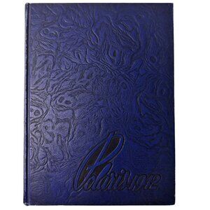 Polaris North High School Yearbook Vtg 1942 Blue Hardcover MPLS MN Memorabilia
